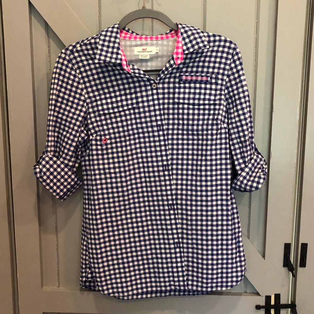 Vineyard Vines boat shirt